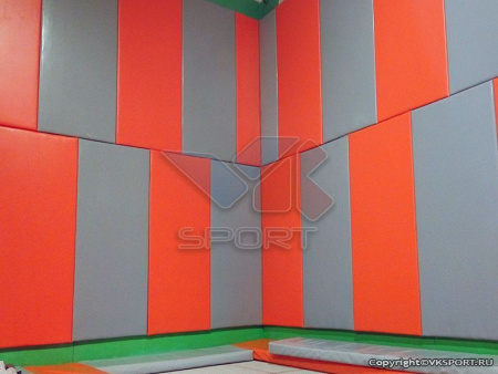Стеновой протектор (защита на стену), 1x2x0,03 м., ППЭ, ПВХ