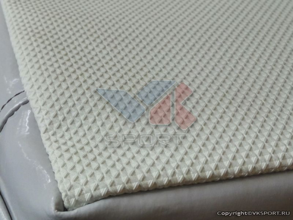 Мат гимнастический прямой 1x1x0,1м., Профи, ПВХ, antislip