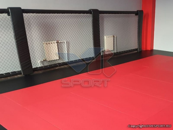 Имитация клетки MMA для защиты стен, высота 1,8 м.